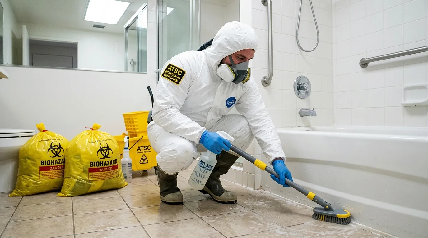 Decontamination equipment deployed for Blood Cleanup in Hopkinton